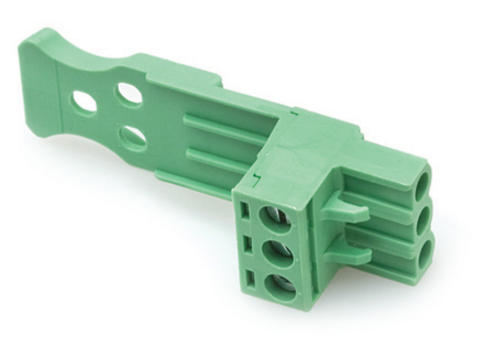 PHX-300F-BULK CONNECTOR, PHOENIX 3-POLE FEMALE , STRAIN RELIEF